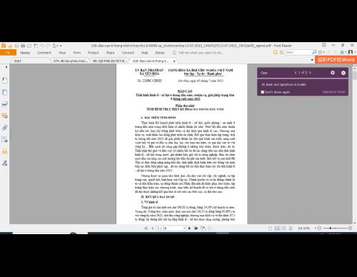 Báo cáo Tình hình kinh tế - xã hội 6 tháng đầu năm; nhiệm vụ, giải pháp trọng tâm 6 tháng cuối năm 2023